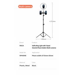 Aro de Luz c/ Tripode   Multi Camara  172cm  RPH0948