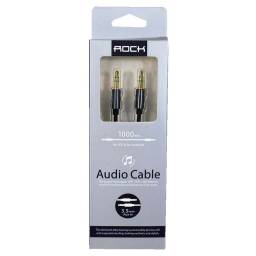Cable Auxiliar   100cm  Negro  RAU0509