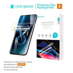 (S) Pack 50 Lminas Hydrogel HD - Tamao S   Rock Space  6941402708733