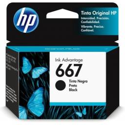 Cartucho HP 667 Negro   Original  Compatible con HP 2375  2775