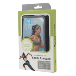 Banda deportiva   Brazo  XL   Negro