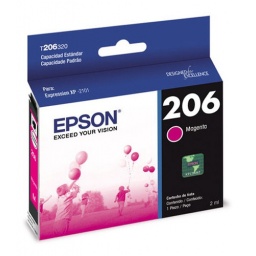 Cartucho EPSON 206   Magenta  Original  Compatible con L2101