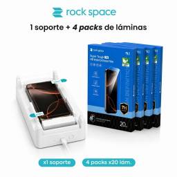 Pack Rock Space 4 Pack de 20 L�minas Hibridas 7H + Soporte Aplicador