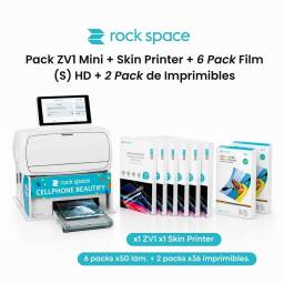 Pack Rock Space ZV1 Mini + Skin Printer + 6 Pack Film (S) HD + 2 Pack Imprimibles