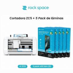 Pack RockSpace Cortadora ZC5 + 5 Pack de 50 Films (S)